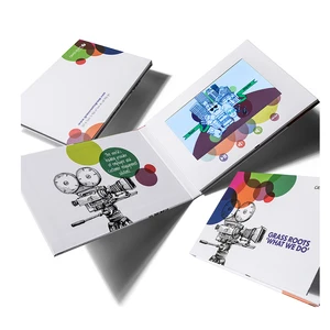 product lcd video card custom video greeting card video brochure