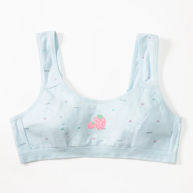 Gold Supplier children kids bra cotton breathable Girls lovely print bra for teenagers
Gold Supplier children kids bra cotton breathable Girls lovely print bra for teenagers