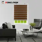 Light adjustment modern good quality window shade wholesale zebra fabric for roller blind