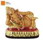 Vacuum Plating And Painting Figurine Indian Hindu God Ganesha Idol Statue