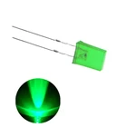 MCIGICM 1000pcs Green light-emitting diodes green turn green 2*5*7 Square led