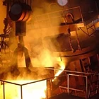 Heat treatment furnace EAF 100ton electric arc furnace for steel scrap melting, steel production