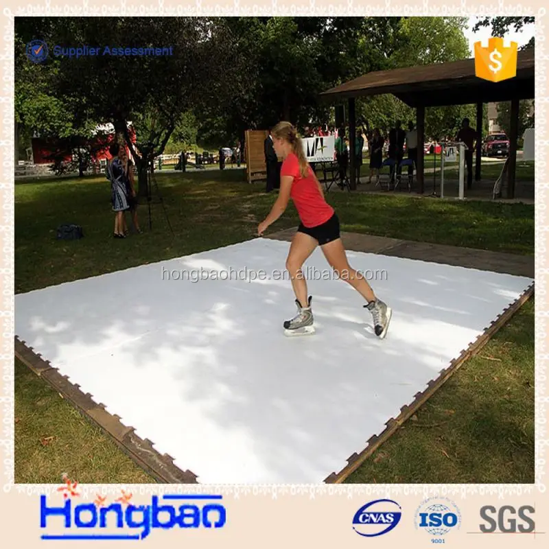 Plastic Ice Rinks/ice Hockey Roller Skating Synthetic Ice