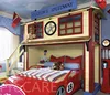 High quality wholesale solid wood Car shape kids bedroom set