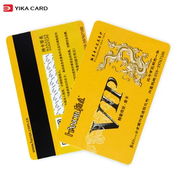 wholesale credit card size custom pvc vip membership card