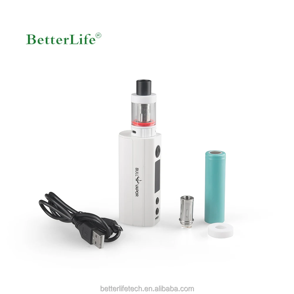 

Newest item New i Slim 80w TC kit oled big vapor box mod 2017 electronic cigarette, Black;white