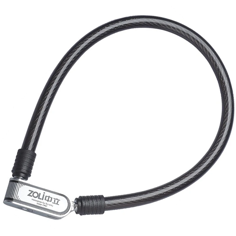 steel cable bike lock