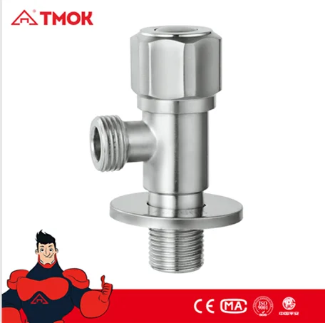 Chinese Supplier TMOK Stainless steel Angle Valve with CE Certification Made in china have in stock