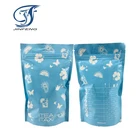 Custom stand up printed food grade zipper plastic bag for milk powder