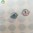 factory wholesale disposable certificate sticlers color changing security hologram sticker printer