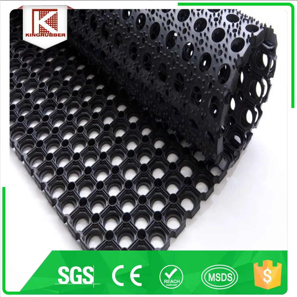 Antifatigue Horse/cow/dairy Rubber Mats With Hole Factory Buy Horse