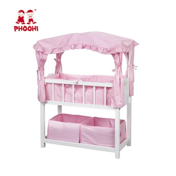 baby doll crib with canopy