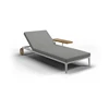 Aluminum Frame Outdoor Fabric Sun Lounger outdoor furniture poolside beach chaise lounge use