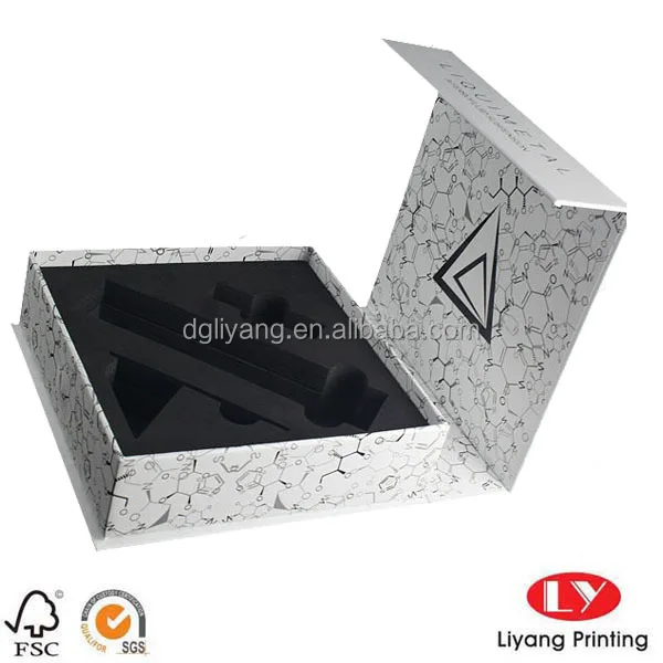 custom made cardboard box with eva design for tool packaging for