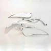 Motorcycle Universal Custom Rearview Mirrors Rear View Mirror For Harley Dyna Wide Electra Glide Fat Boy Softail Sportster