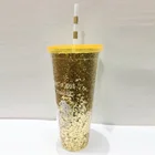 20OZDouble creative coffee water bottle