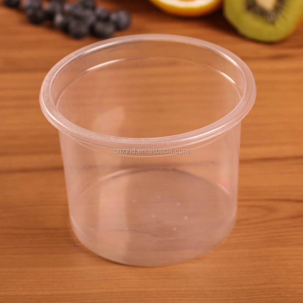 disposable plastic dessert cup 250ml