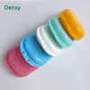 Denxy Dental colorful denture box plastic dental case retainer box