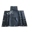 18oz 24' x 28' Black Vinyl Lumber Tarps With 6feet Flap
