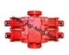 Double ram blowout preventer of well equipment for oilfield drilling