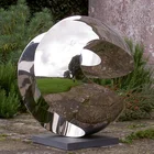 abstract art crafts urban stainless steel garden sculpture for square