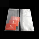 MIFIA promotional transparent pvc soft plastic book card holder