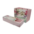 Drawer Gift Boxes DIY Packing Paper Box with Bags For Candy Cookies Gift Chocolate Sliding package bakery packaging box