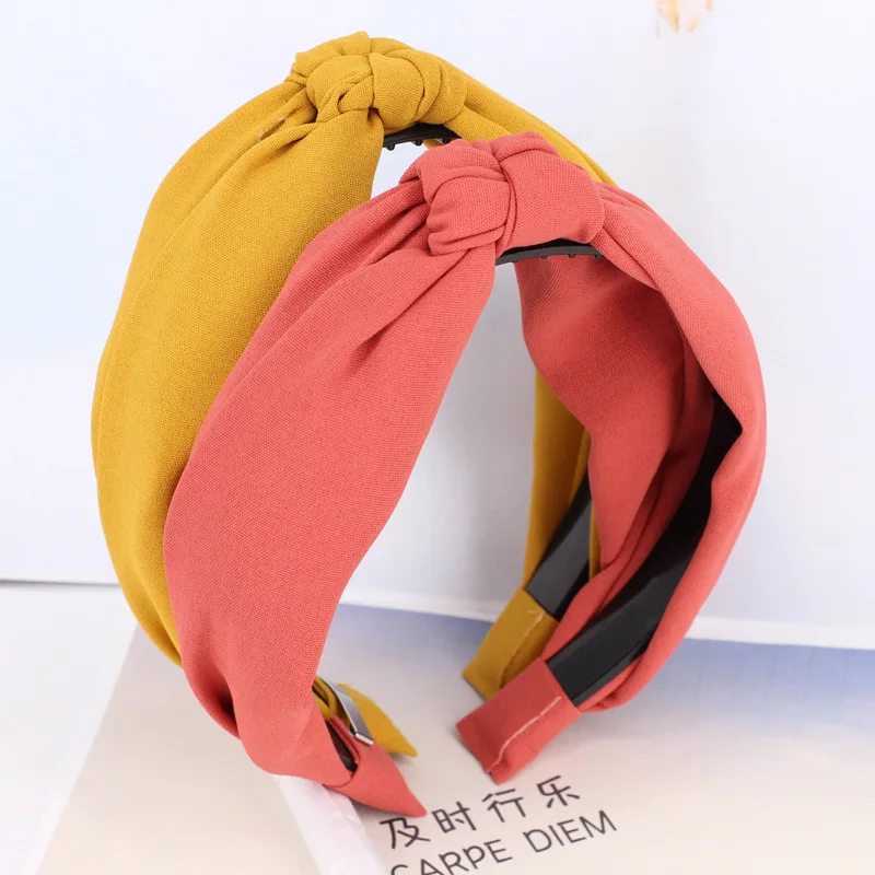 High Quality Women Hair Accessories Fashion Headband Knot New Design Forehead Hair Band For Women
High Quality Women Hair Accessories Fashion Headband Knot New Design Forehead Hair Band For Women