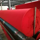 Needle punched velour 100% polyester fashion exhibition carpet for restaurant