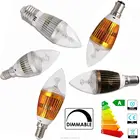 Dimmable LED Chandelier Candle Light Bulb E14 B15 B22 E27 6W 8W 10W Lamp AC 220V 110V long life expectancy