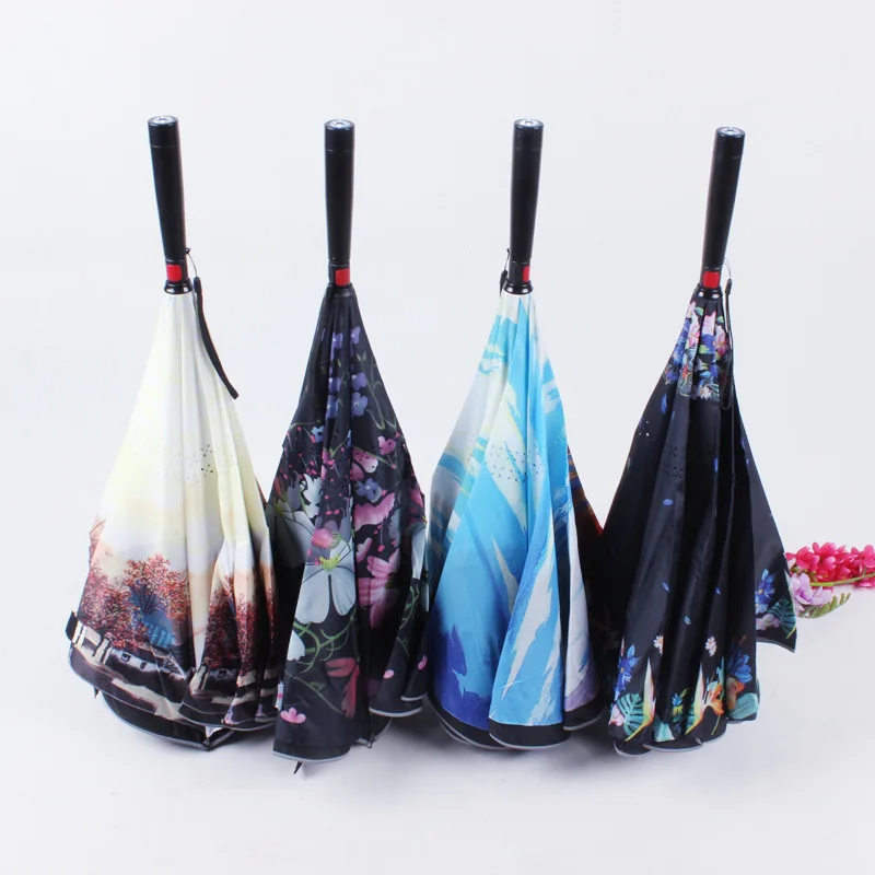 Q057 Luminous Reverse Creative reflective Umbrella light long Handle waterproof tools
Q057 Luminous Reverse Creative reflective Umbrella light long Handle waterproof tools