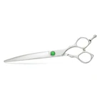 TC-70 7 inch salon shears hairdressing hair cutting scissors with click-dial tension adjuster