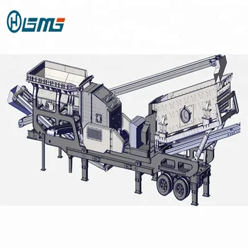 Small Mobile Construction Waste Concrete Crusher Plant Price