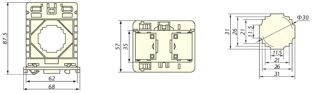 Dixsen MES 62 30 300 5a CT Measuring Current Transformer View Ct 300