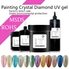 Painting Crystal Diamond UV gel,gel nail polish