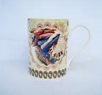 top quality ceramic mug saucer for gift