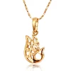 30877 Xuping fashion jewelry nickel free special styles animal pendant gold filled jewelry
