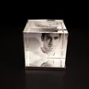 Crystal Laser Engraved Color Printing People Souvenir Gift K9 Glass Engraving Crystal Cube