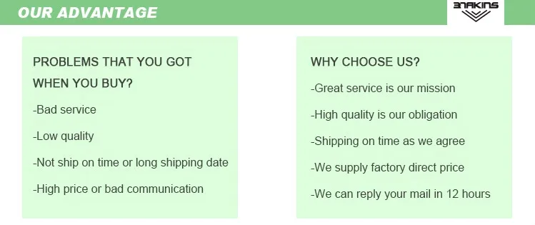our advantages