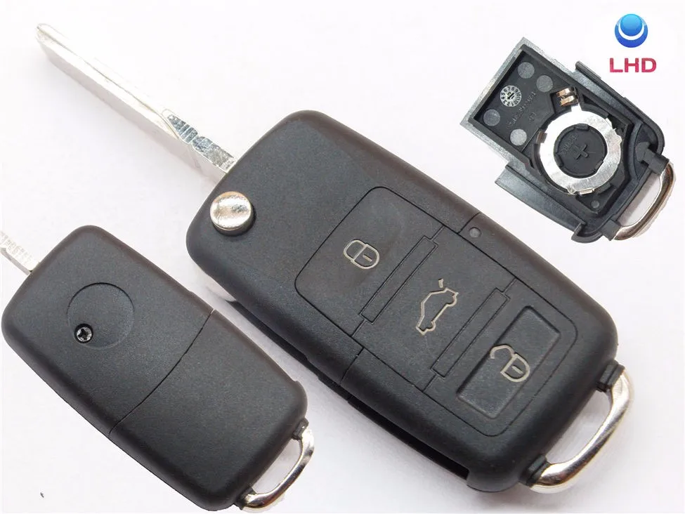 wholesale case car key vw passat 3 buttons volks