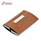 Best Price online wholesale hign end double side leather card holder credit card holder