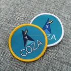 2019 custom Accessories Clothing Brand Badges jeans embroidery patch woven sew on iron on school badge