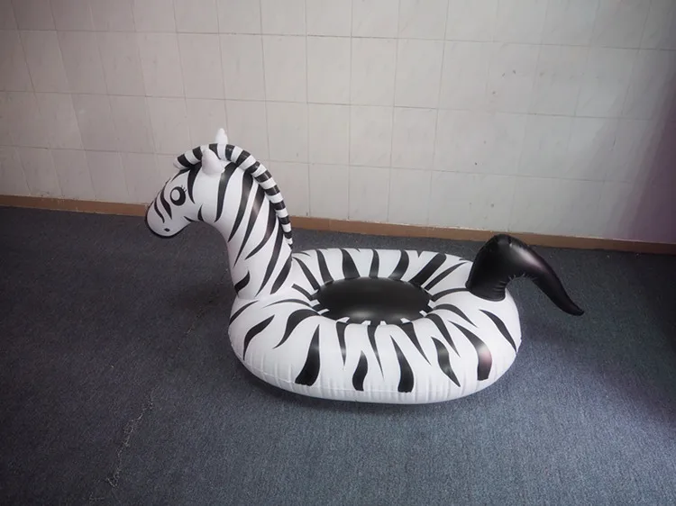 Inflatable Water Swimming Pool Toys Inflatable Float Zebra Swim Ring