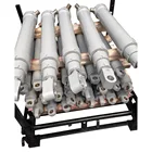 4 stage tipper telescopic hydraulic cylinder for dump truck