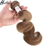 Large Stock Raw Virgin Cuticle Aligned Human Hair Extensions Weft