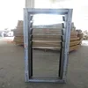 Powder Coated Double Slat Vertical Aluminum Glass Louver