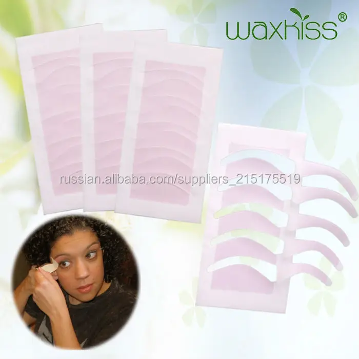 eyebrow wax strips