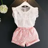 /product-detail/2pcs-toddler-kids-baby-girls-cute-flower-lace-outfits-clothes-t-shirt-vest-tops-shorts-pants-set-clothing-set-dropshipping-823-62065894335.html