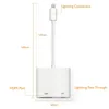 For iPhone X to HDMI Adapter without Delay, for Iphone Male to HDMI Female Video Digital AV Adapter with Charging Port