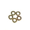 Heavy industry carbon steel zinc plating spring round flat washer F436